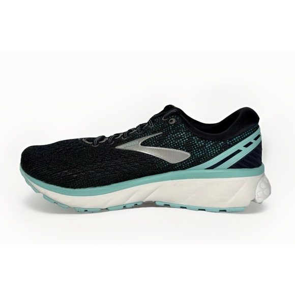 Brooks GHOST 11 Running Shoes Women's Size 7M Blue Teal Navy Mesh Cushion Road - Picture 4 of 13